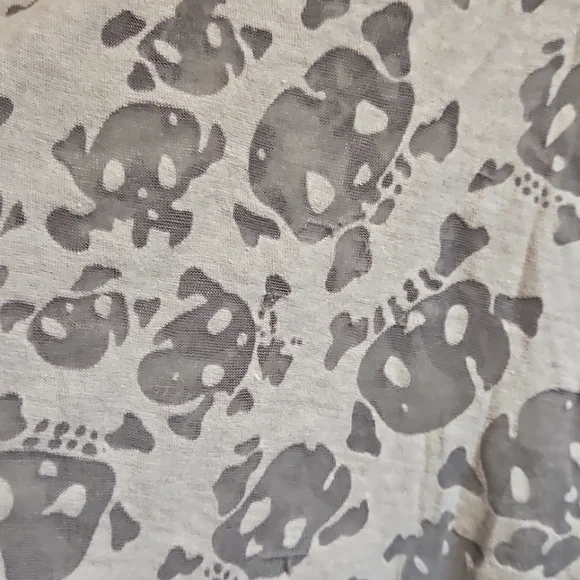 Skull KIDS light scarf - Picture 2 of 2